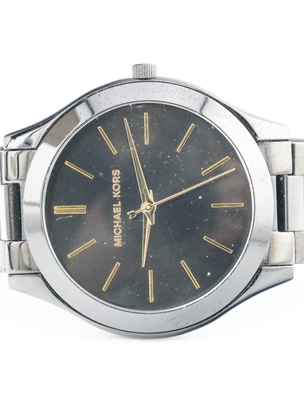 Michael Kors MK-3221 Three-Hand Quartz Analog Women's Watch New Battery